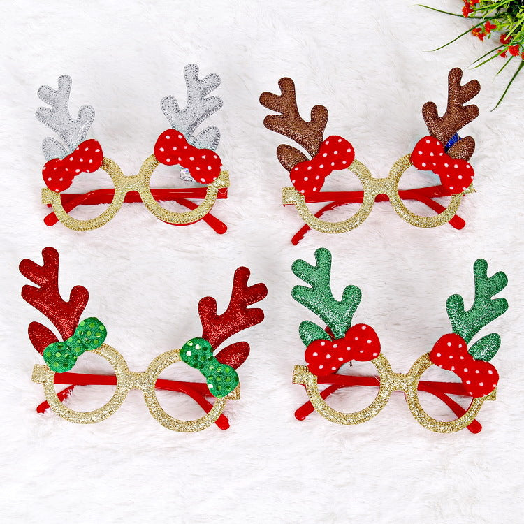 Funny Christmas Creative Decorative Eyeglass Frame - chicyea