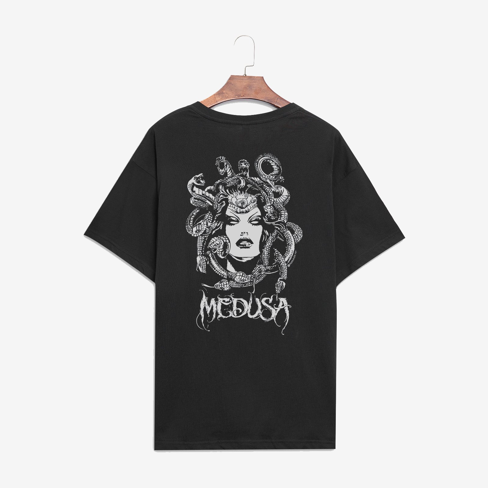 Minnieskull Personalized Medusa Print T-Shirt - chicyea