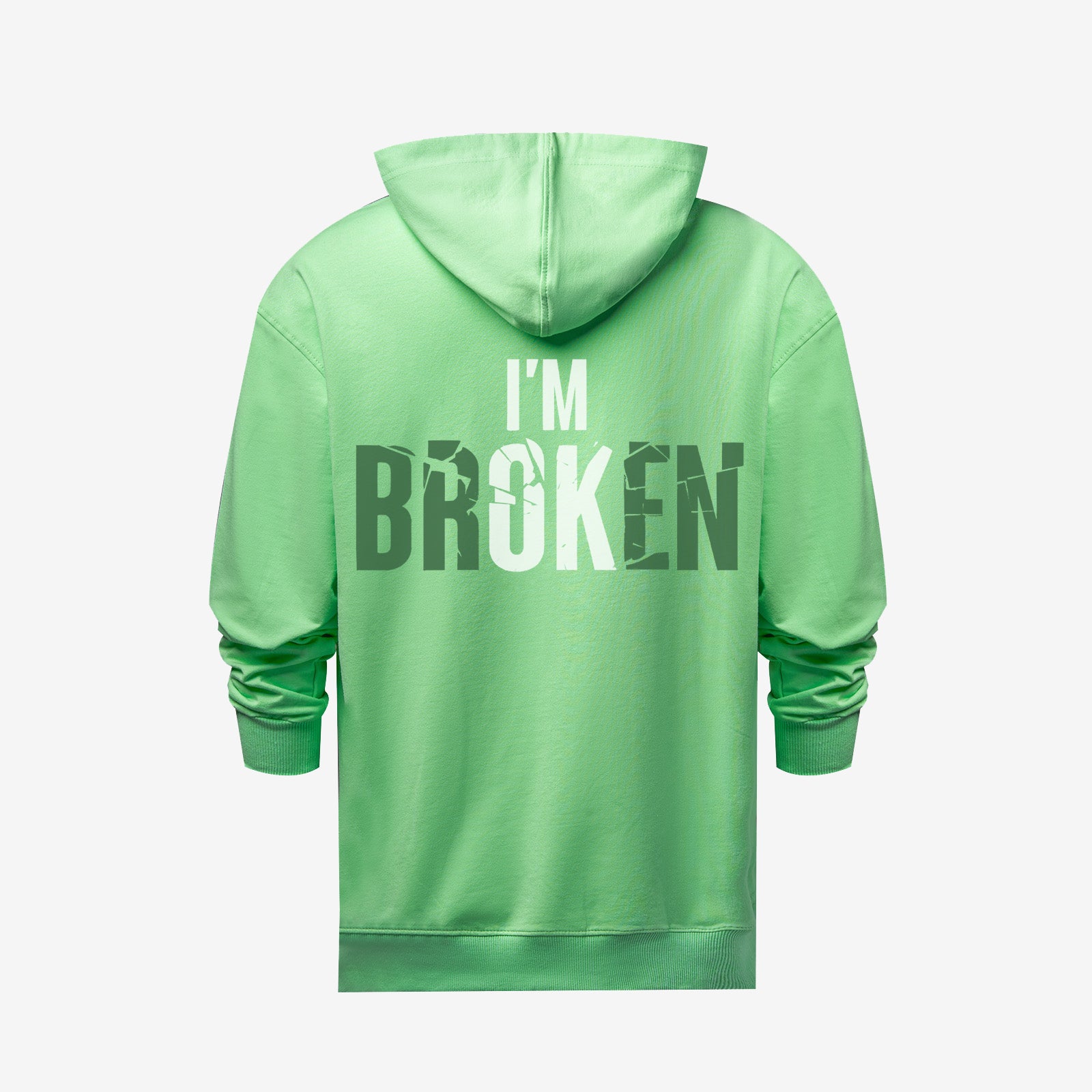 Uprandy I'M Broken Men Hoodie - Chicyea